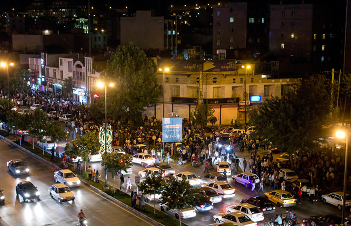 (تصاویر) جشن هسته‌ای در سراسر کشور