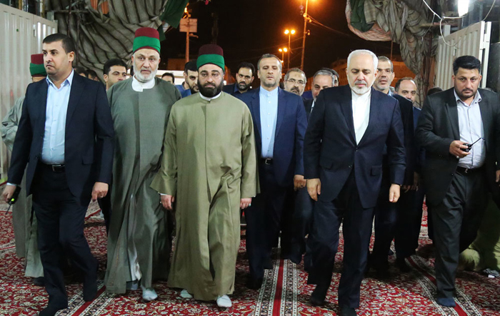 (تصاویر) زیارت ظریف در کربلا و نجف (تصاویر) زیارت ظریف در کربلا و نجف