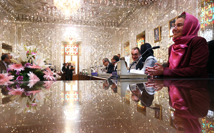 (تصاویر) فدریکا موگرینی در تهران (تصاویر) فدریکا موگرینی در تهران