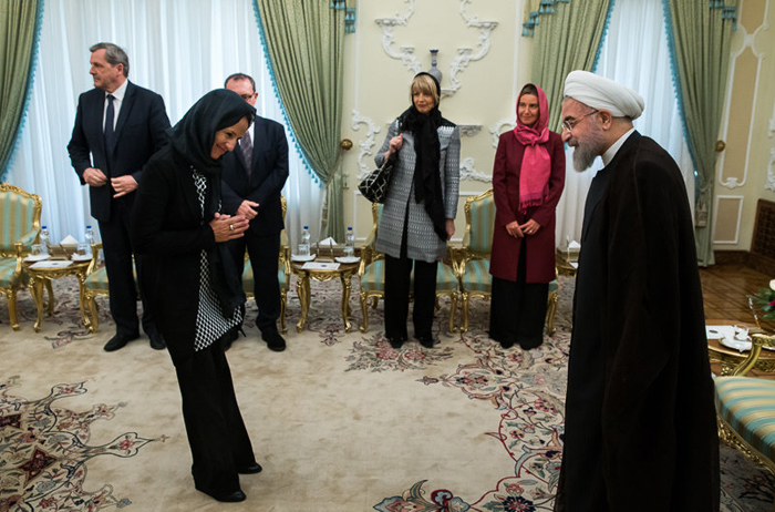 (تصاویر) فدریکا موگرینی در تهران (تصاویر) فدریکا موگرینی در تهران