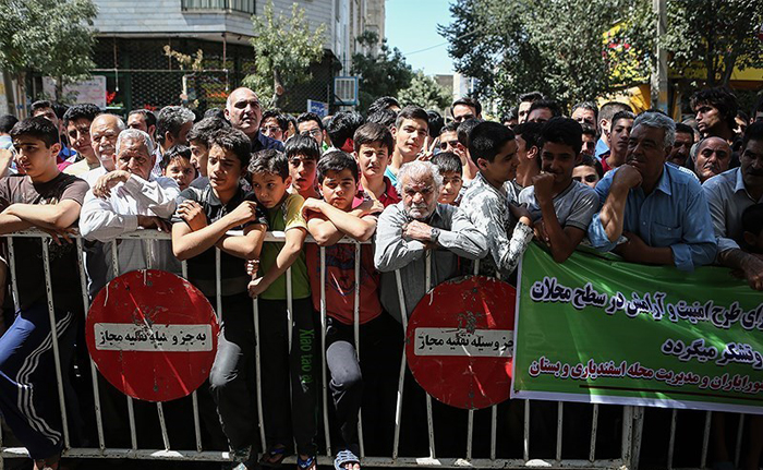 (تصاویر) بازسازی سرقت از طلافروشی خانی‌آباد