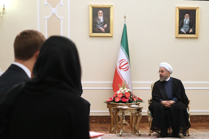 (تصاویر) دیدار هاموند با روحانی (تصاویر) دیدار هاموند با روحانی