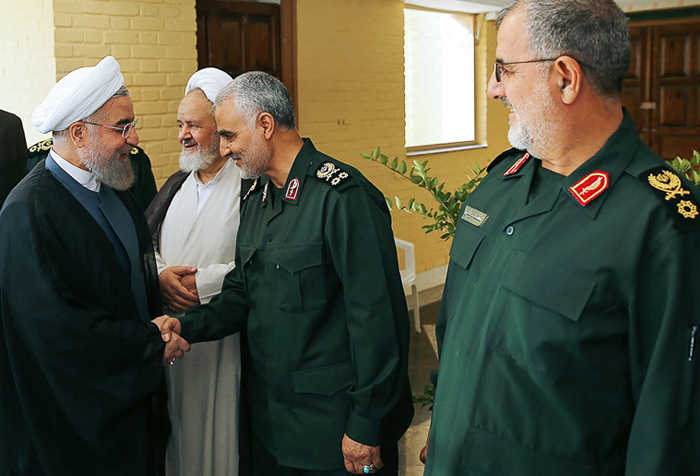 (تصاویر) روحانی در جمع فرماندهان سپاه (تصاویر) روحانی در جمع فرماندهان سپاه