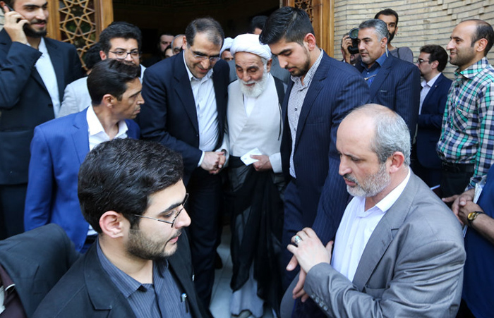 (تصاویر) شخصیتها در ختم برادر نوبخت (تصاویر) شخصیتها در ختم برادر نوبخت