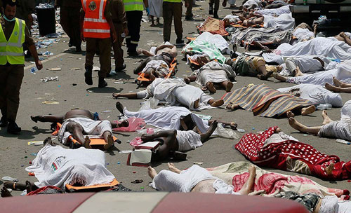 افزایش آمار جانباختگان حادثه منا به 2000 نفر/ ۳۶۵ زائر ایرانی مفقود هستند افزایش آمار جانباختگان حادثه منا به 2000 نفر/ ۳۶۵ زائر ایرانی مفقود هستند