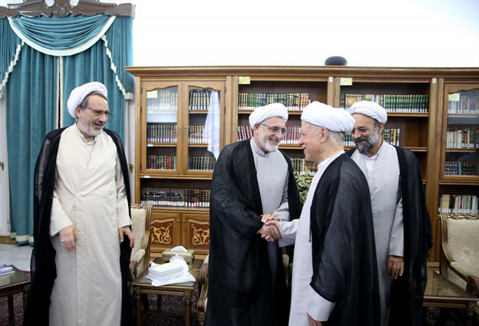 (تصاویر) دیدار مجمع مدرسین با هاشمی (تصاویر) دیدار مجمع مدرسین با هاشمی