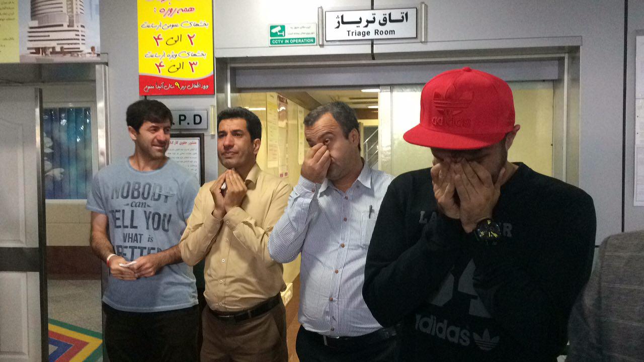 (تصاویر) حضور پرسپولیسی ها در بیمارستان (تصاویر) حضور پرسپولیسی ها در بیمارستان