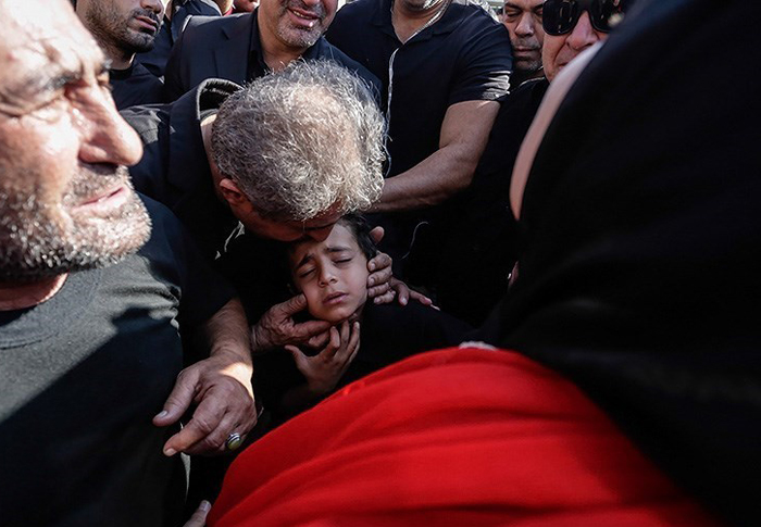 (تصاویر) مراسم وداع با هادی نوروزی در آزادی