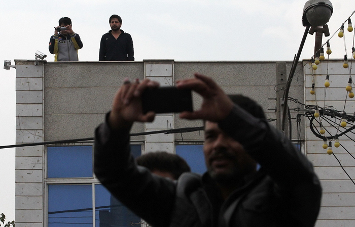 (تصاویر) بازسازی سرقت مسلحانه از طلافروشی