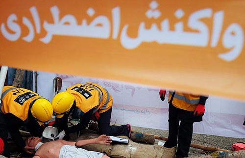 (تصاویر) مسابقه زنان امداد و نجات در تهران (تصاویر) مسابقه زنان امداد و نجات در تهران