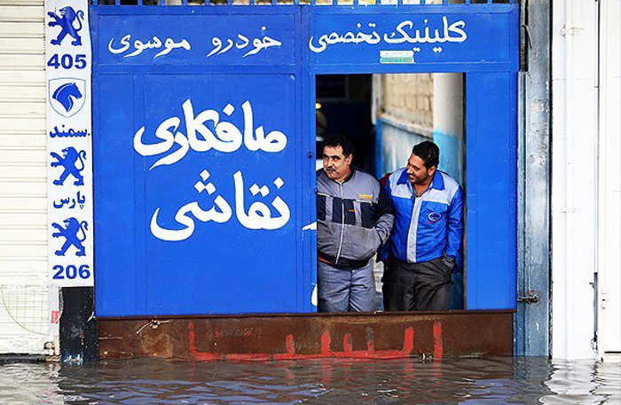 (تصاویر) رودخانه شیراز جاری شد (تصاویر) رودخانه شیراز جاری شد
