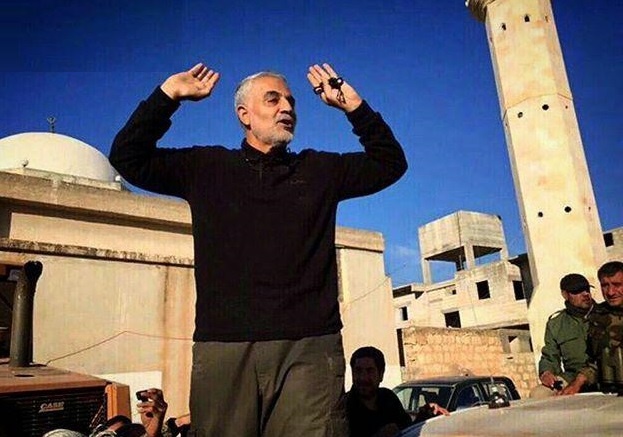 تصاویر جدید سردار سلیمانی در سوریه