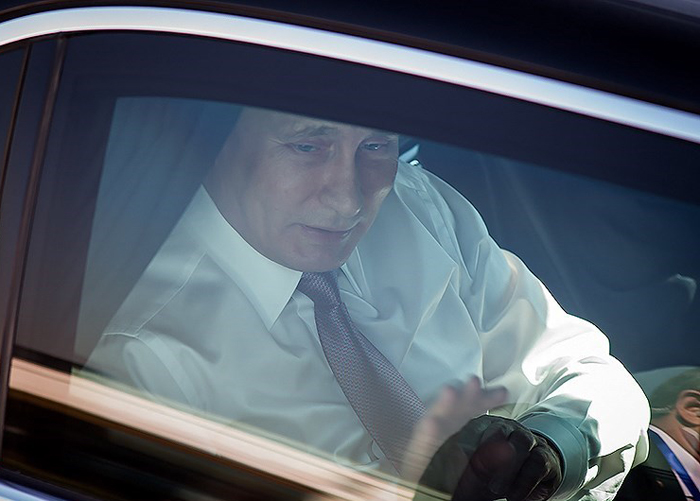 (تصاویر) ورود پوتین به تهران