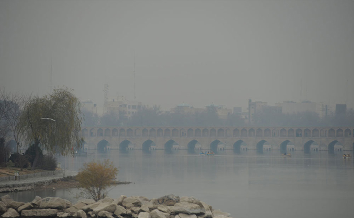 (تصاویر) آلودگی هوا در اصفهان