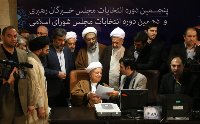 (تصاویر) ثبت نام هاشمی در انتخابات (تصاویر) ثبت نام هاشمی در انتخابات