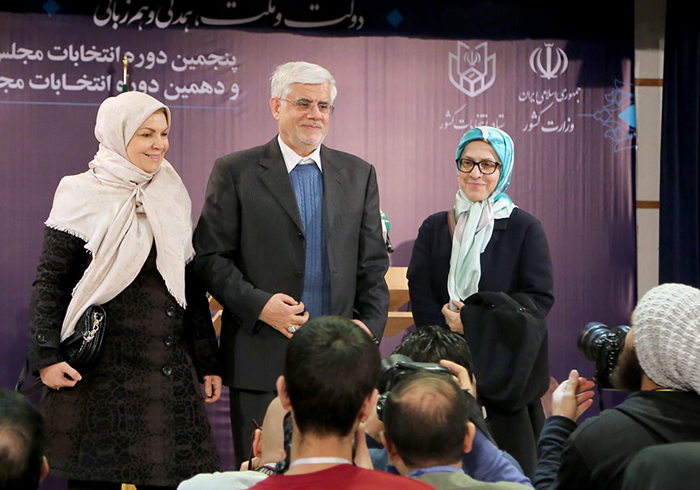 (تصاویر) ثبتنام، عارف، مهرعلیزاده و خرازی (تصاویر) ثبتنام، عارف، مهرعلیزاده و خرازی