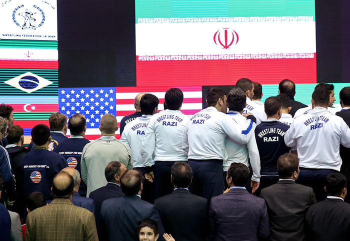 (تصاویر) جشن قهرمانی کشتیگیران ایران (تصاویر) جشن قهرمانی کشتیگیران ایران