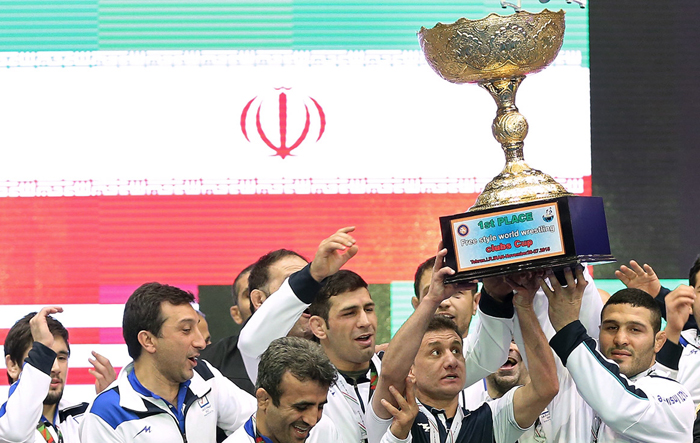 (تصاویر) جشن قهرمانی کشتیگیران ایران (تصاویر) جشن قهرمانی کشتیگیران ایران