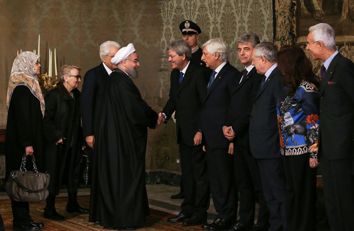 (تصاویر) سفر روحانی به ایتالیا