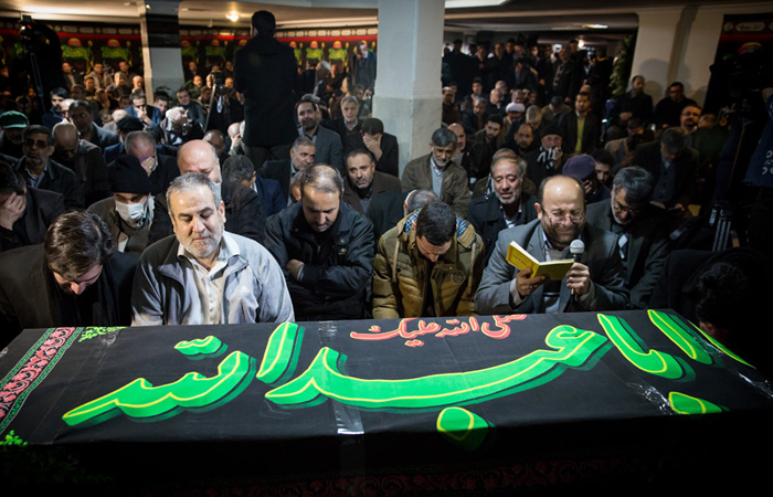 (تصاویر) تشییع سردار فولادگر، جانباخته منا (تصاویر) تشییع سردار فولادگر، جانباخته منا