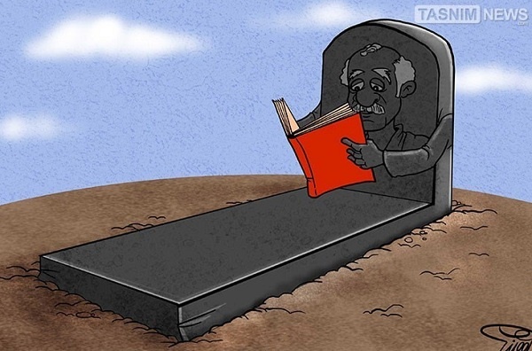 (کاریکاتور) ز گهواره تا گور... (کاریکاتور) ز گهواره تا گور...