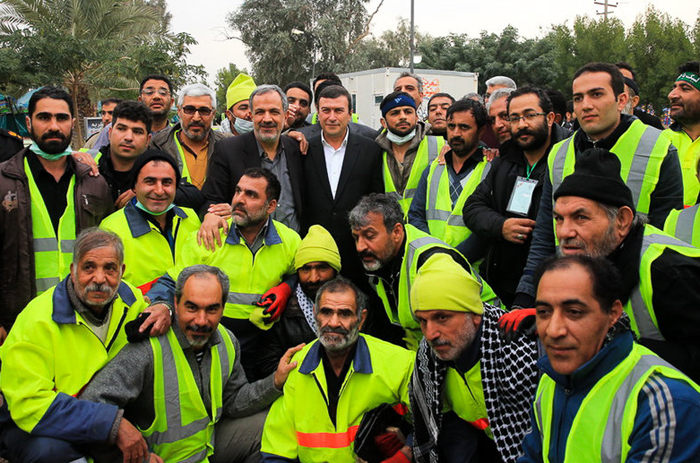 (تصاویر) کربلاگردی مسجدجامعی