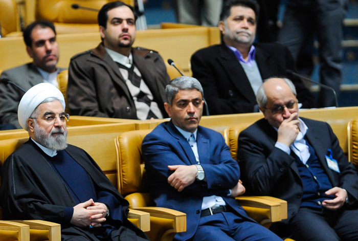(تصاویر) همایش اقتصادایران با حضور روحانی