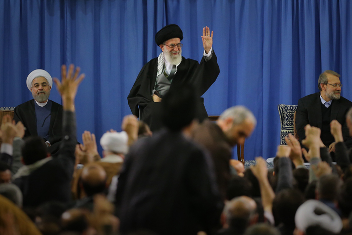 (تصاویر) دیدار مسئولان نظام و علمای اسلامی با رهبرانقلاب