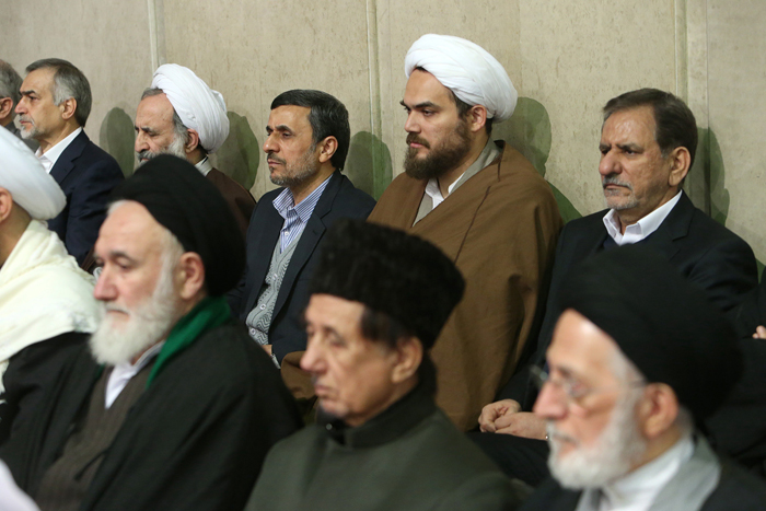 (تصاویر) دیدار مسئولان نظام و علمای اسلامی با رهبرانقلاب