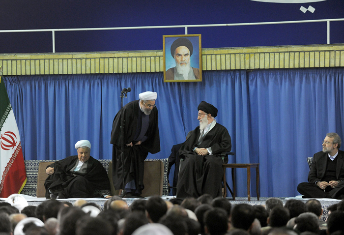(تصاویر) دیدار مسئولان و علمای اسلامی با رهبرانقلاب