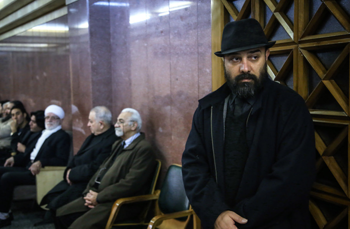 (تصاویر) هنرمندان در ترحیم انوشیروان ارجمند