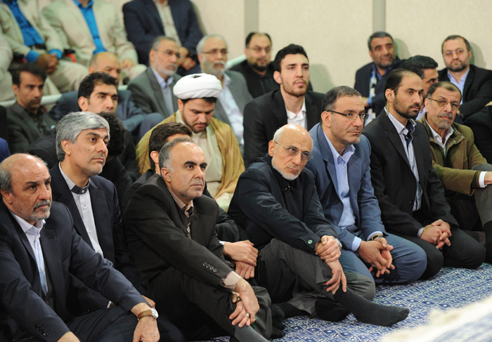 (تصاویر) دیدار قهرمانان آسیایی با رهبرانقلاب (تصاویر) دیدار قهرمانان آسیایی با رهبرانقلاب