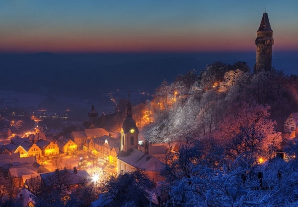 (تصاویر) زیباترین شهرهای برفی جهان (تصاویر) زیباترین شهرهای برفی جهان