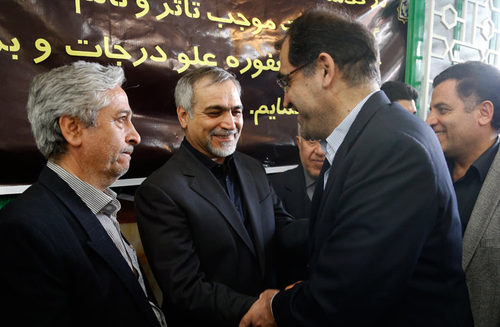 (تصاویر) مراسم ختم والده رئیس جمهور