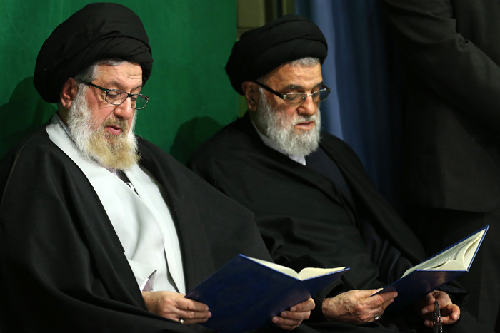 (تصاویر) عزاداری فاطمی در حضور رهبرانقلاب (تصاویر) عزاداری فاطمی در حضور رهبرانقلاب