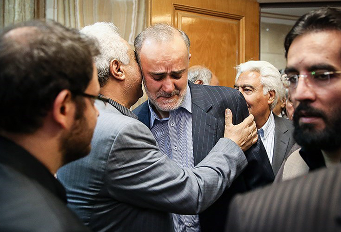 (تصاویر) چهرهها در ختم دو خبرنگار ورزشی (تصاویر) چهرهها در ختم دو خبرنگار ورزشی