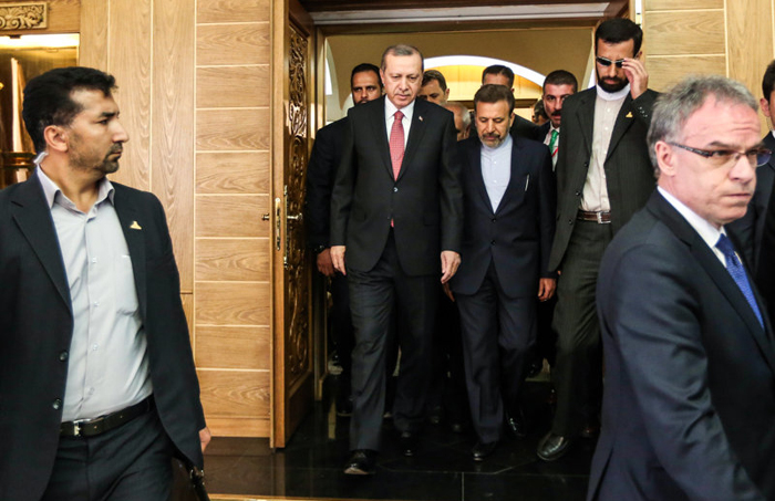 (تصاویر) اردوغان وارد تهران شد