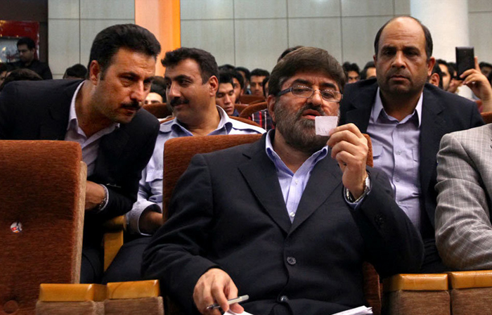 (تصاویر) سخنرانی علی مطهری در مشهد (تصاویر) سخنرانی علی مطهری در مشهد