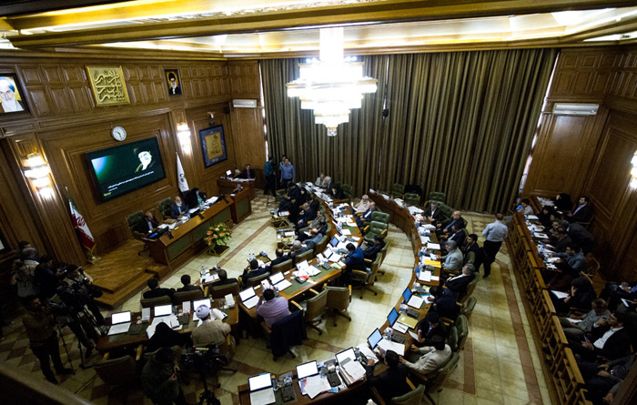 (تصاویر) شهردارتهران و وزیربهداشت در شورای شهر