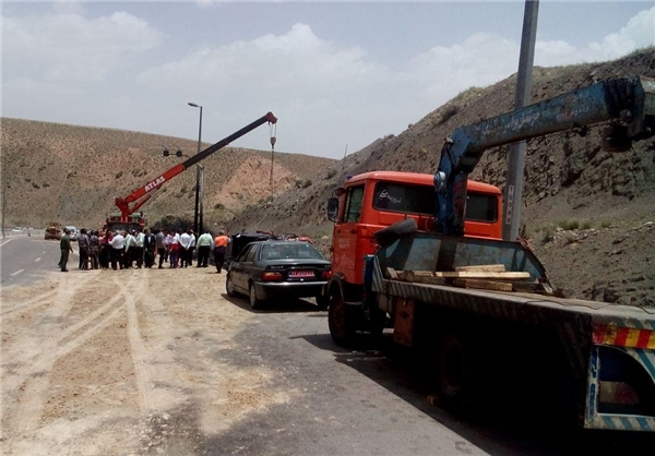 (تصاویر) تصادف دلخراش و مرگ 4 نفر در فیروزکوه (تصاویر) تصادف دلخراش و مرگ 4 نفر در فیروزکوه