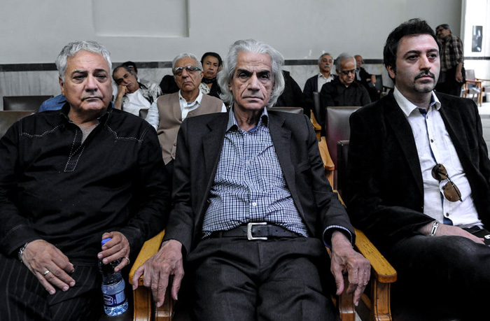 (تصاویر) مجلس ترحیم سپانلو (تصاویر) مجلس ترحیم سپانلو