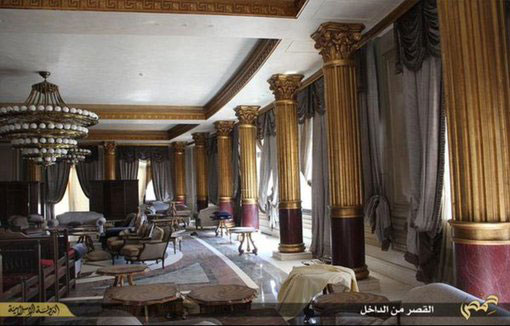 (تصاویر) کاخ مادر امیر قطر در کنترل داعش (تصاویر) کاخ مادر امیر قطر در کنترل داعش
