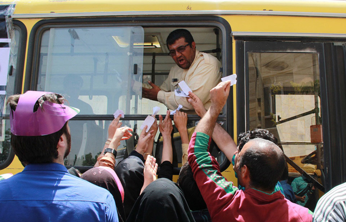 (تصاویر) استقبال از روحانی در بجنورد (تصاویر) استقبال از روحانی در بجنورد