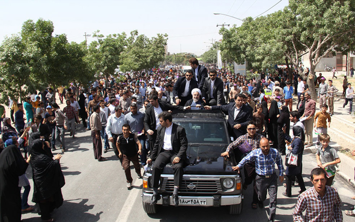 (تصاویر) استقبال از روحانی در بجنورد (تصاویر) استقبال از روحانی در بجنورد