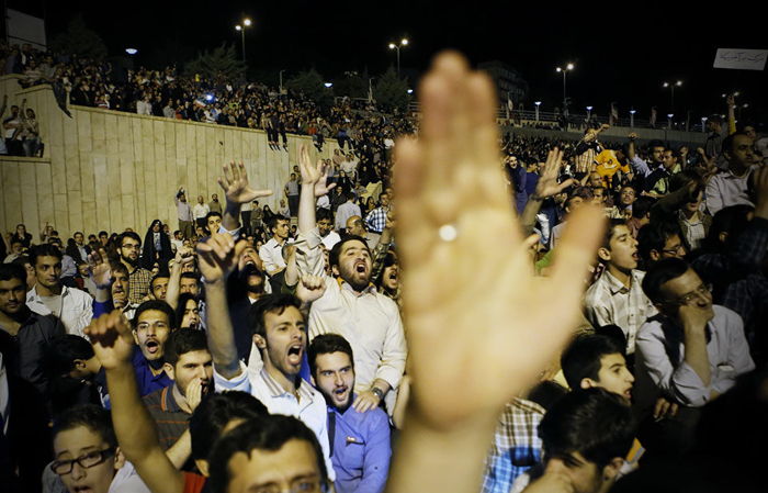 (تصاویر) همایش «مرگ بر امریکا» در همدان