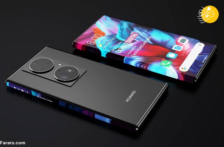 طراحی خارق العاده صفحه نمایش هواوی میت ۵۰