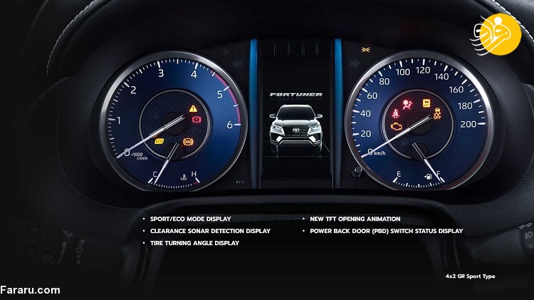 (تصاویر) شاسی بلند جذاب تویوتا Fortuner GR Sport