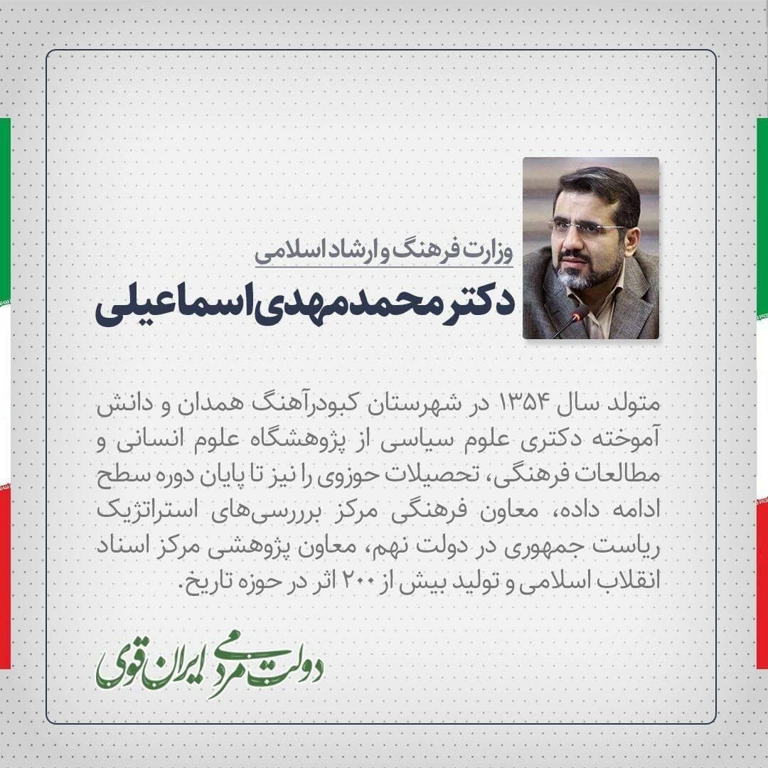وزرای پیشنهادی دولت سیزدهم