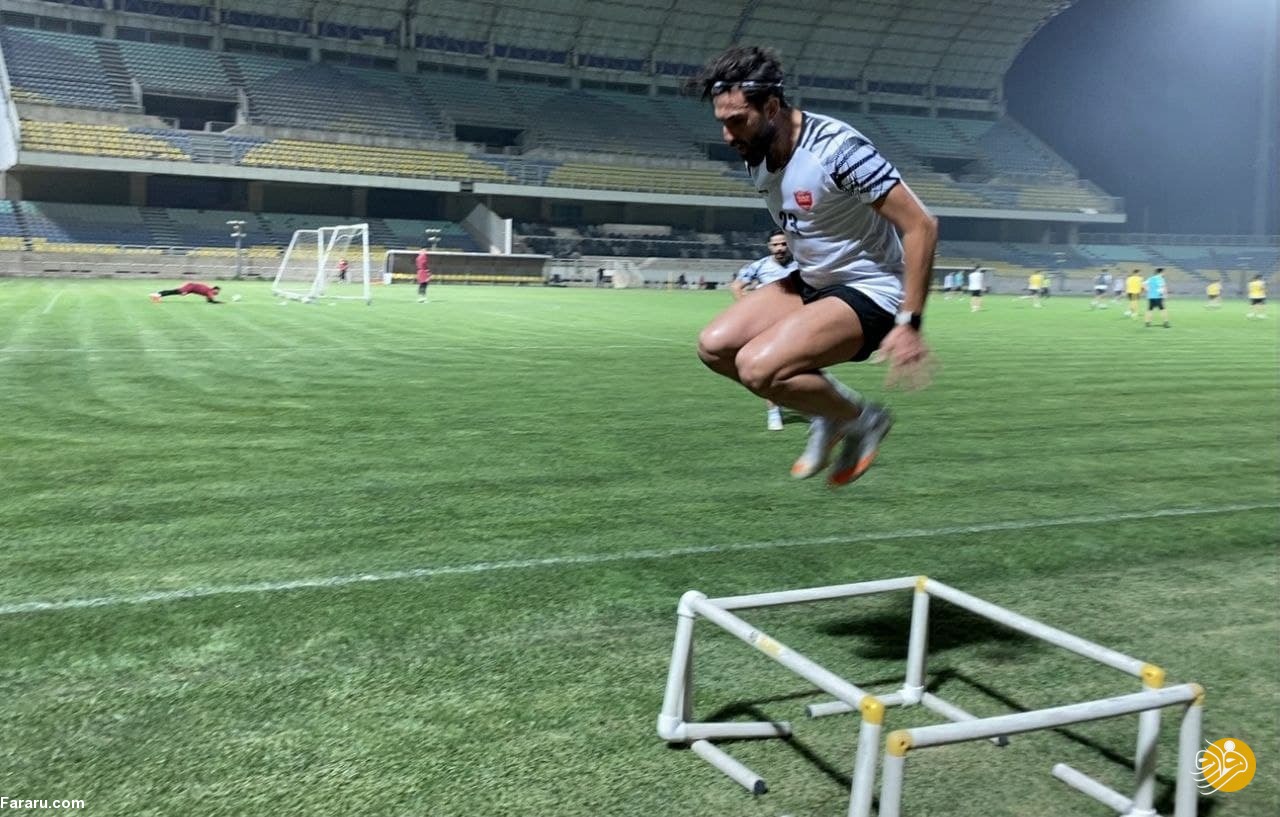 تمرینات ویژه مربی پرسپولیس برای ۲ بازیکن خاص