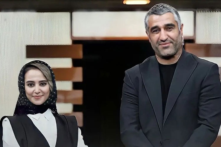 الناز حبیبی و پژمان جمشیدی 